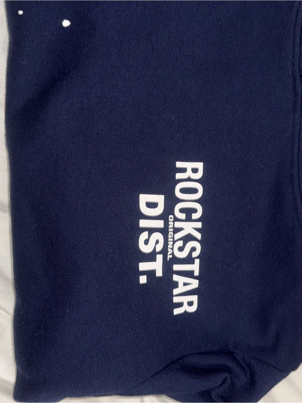 Rockstar Dist. Navy Joggers for Women